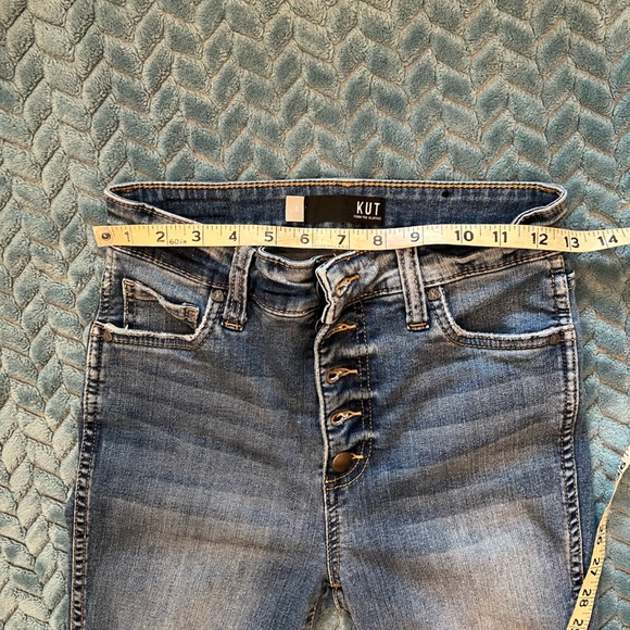 KUT FROM THE KLOTH size 0 "Connie" Fab Ab Ankle Skinny Jeans in GUC!! - Picture 7 of 8